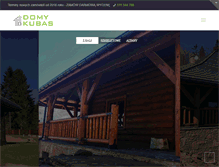Tablet Screenshot of domy-kubas.pl